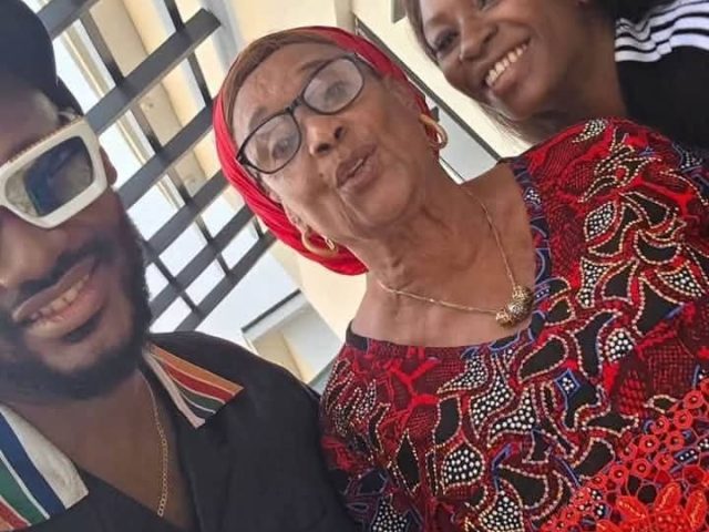 2Baba Reunites with Mother Amid Ongoing Relationship Rumors with Natasha Osawaru.