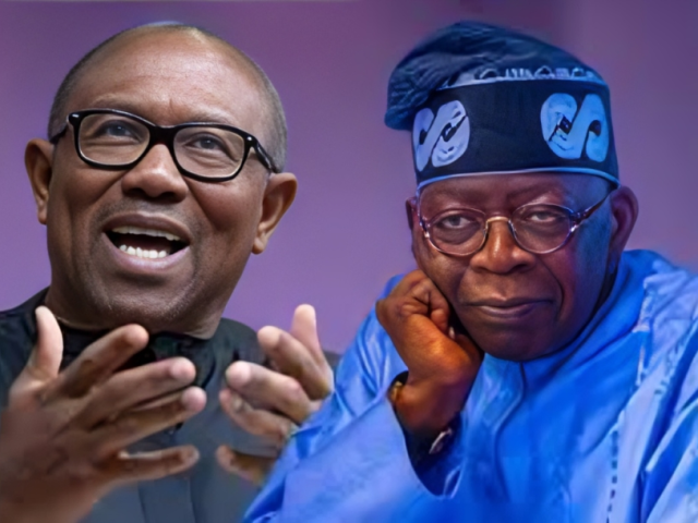 Peter Obi Vows to Challenge Tinubu’s 2027 Re-election Bid by Lawful Means