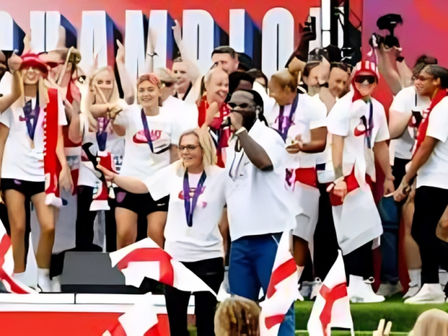 Burna Boy Wows at Lionesses’ Victory Parade After Historic Euro 2025 Win